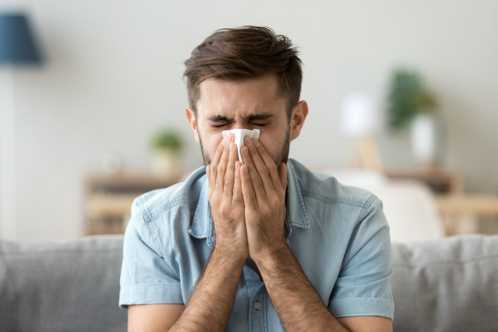 Congestión nasal crónica y mandíbula